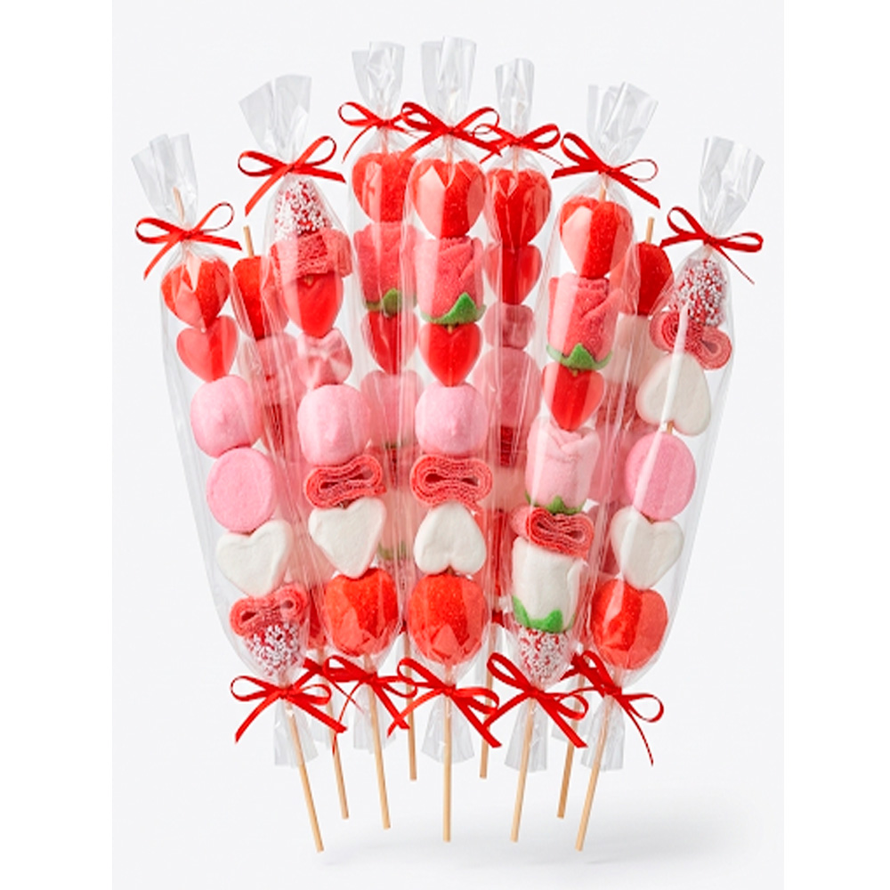 Brochetas dulces de Gominolas